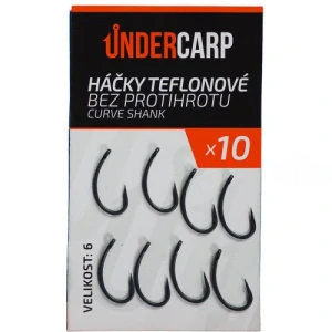 Háčky teflonové bez protihrotu CURVE SHANK 2