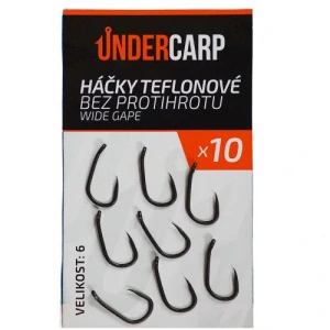 Háčky teflonové bez protihrotu WIDE GAPE