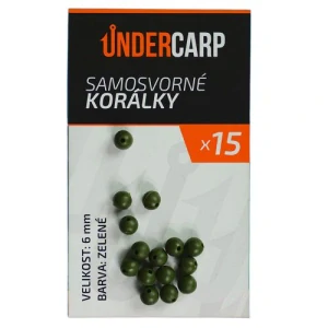 Samosvorné korálky – zelené, hnědé (4, 6, 8 mm)