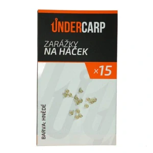 Zarážky na háček – hnědé / zelené / čiré