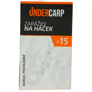 Zarážky na háček – hnědé / zelené / čiré