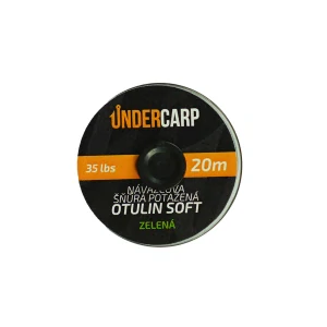 Návazcová šňůrka Otulin Soft – potažená, zelená (25 / 35 lbs, 20 m)