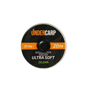 Pletená šňůrka Ultra Soft – zelená (15 / 25 / 35 lbs, 20 m)
