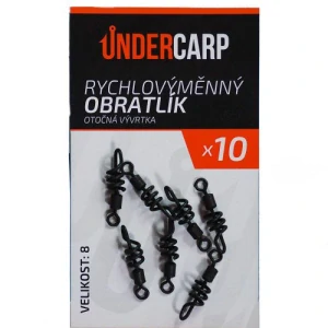 Rychlovýměnný obratlík s otočnou vývrtkou – velikost 8