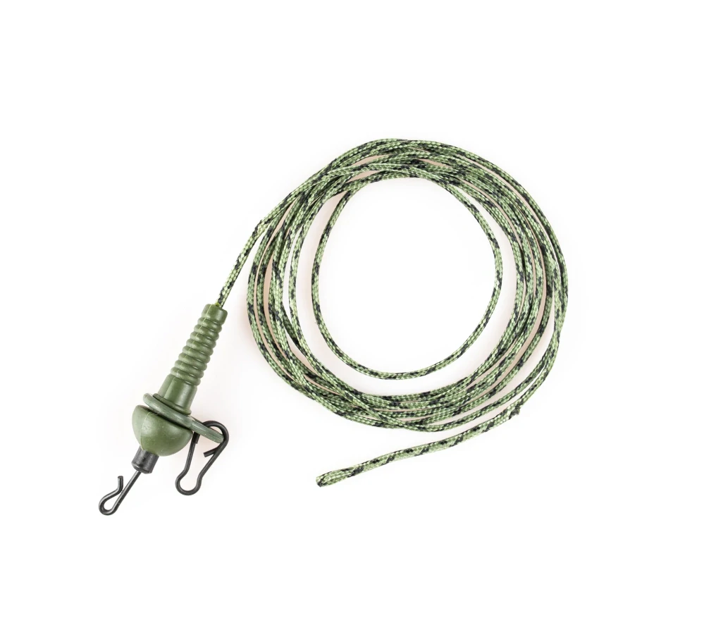 Kaprová montáž Lead Core System With Safety Sleeves 45 lbs / 100 cm zelená