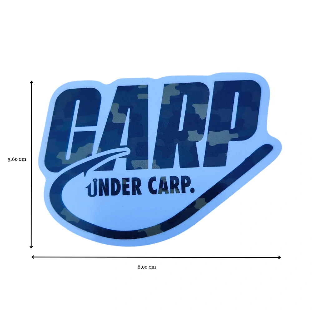 Nálepka Kapr Undercarp Camo