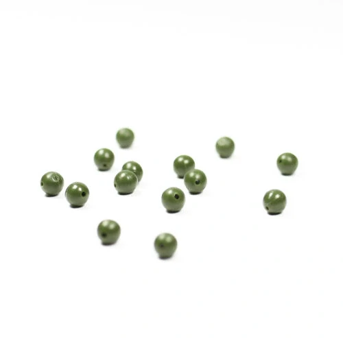 Samosvorné korálky – zelené, hnědé (4, 6, 8 mm)