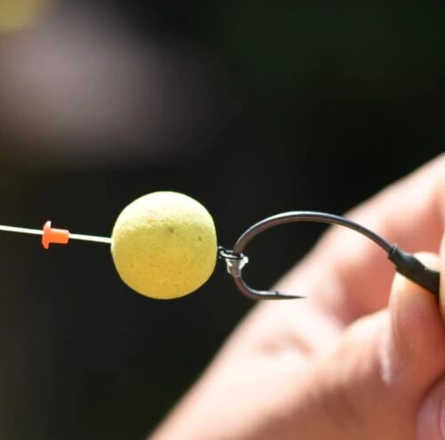 Zarážky na bait floss – průhledné